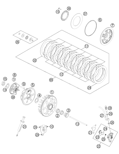 Washer 22 X 36,5 X 3 (KTM/HVA/GG)