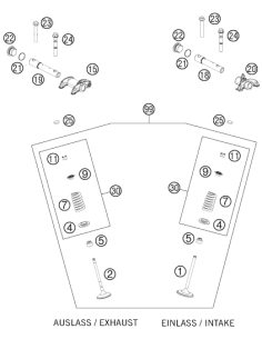 Exhaust Valve (KTM/HVA/GG)
