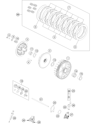 Bleeder Screw Cpl. (KTM/HVA/GG)