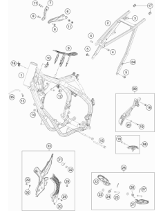 Rear Frame BIT (KTM/HVA/GG) 2