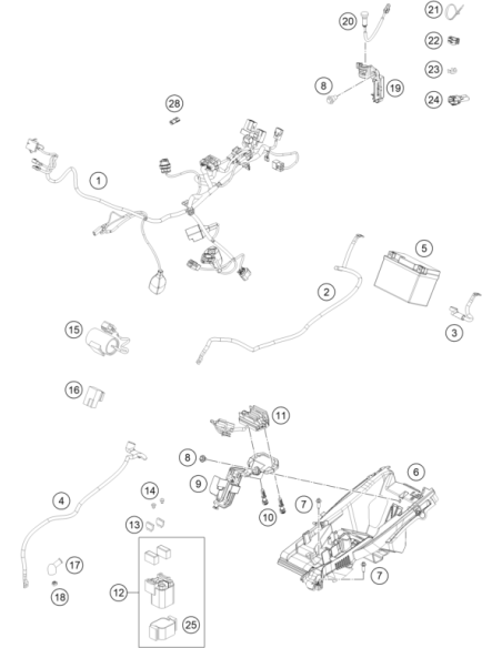 Screw KIT (KTM/HVA/GG)
