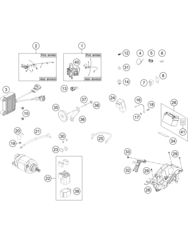Screw KIT (KTM/HVA/GG)
