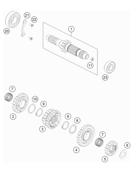 Bushing (KTM/HVA/GG)