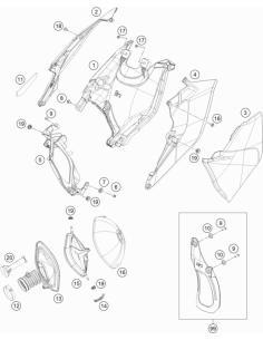 Intake Bellows (KTM/HVA/GG) 2