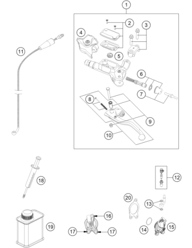 Seal, Slave Cylinder (KTM/HVA/GG)