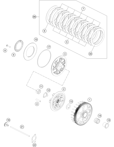 Seal, Slave Cylinder (KTM/HVA/GG)