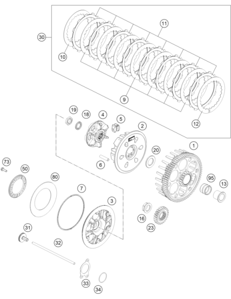 Seal, Slave Cylinder (KTM/HVA/GG)