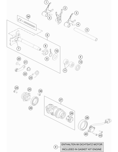 Magnet Bracket Cmpl. (KTM/HVA/GG)