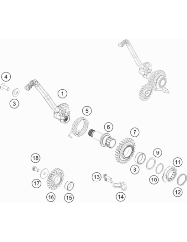 Stop Disc 6x26x1,5 (KTM/HVA/GG)