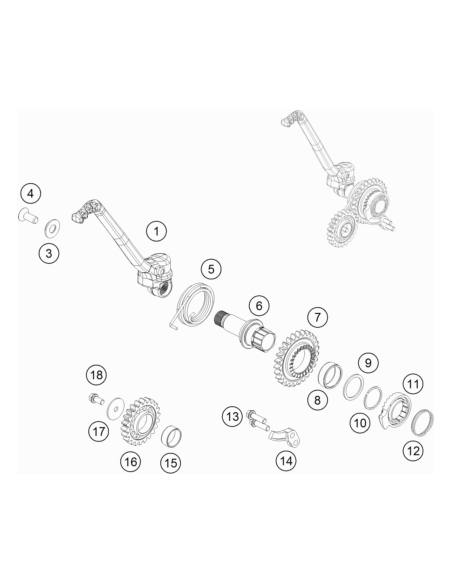 Stop Disc 6x26x1,5 (KTM/HVA/GG)