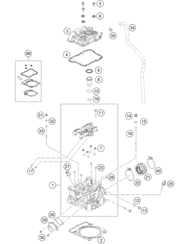 Spark Plug Shaft Insert (KTM/HVA/GG)