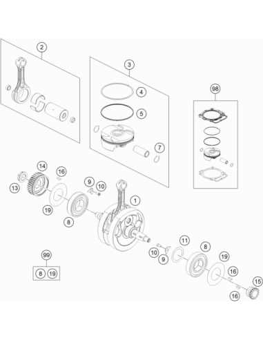 Compression Ring (KTM/HVA/GG)