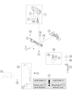 Ignition Lock Bracket (KTM/HVA/GG)