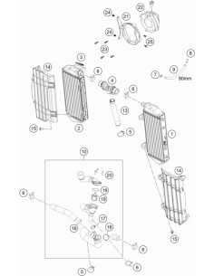 FAN Bracket (KTM/HVA/GG) 2
