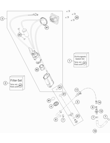 Fuel Pump (KTM/HVA/GG)