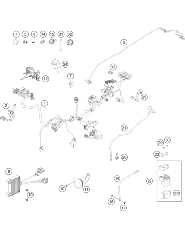 Main Harness (KTM/HVA/GG)