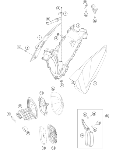 Screw M6x20x5,5 (KTM/HVA/GG)