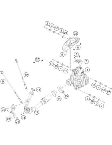 Gasket Exhaust (KTM/HVA/GG)