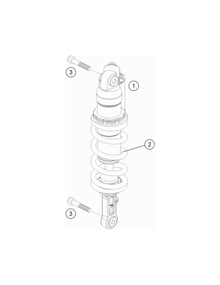 Spring 185mm 75n/mm (61) (WP)