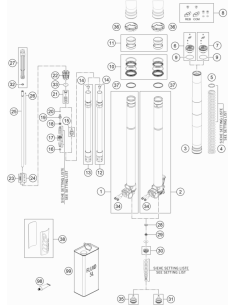 Mainspring (44,3) 6,2-430 SET Fork (WP)