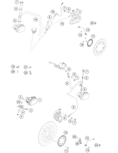 Front ABS Sensor Holder (WP)