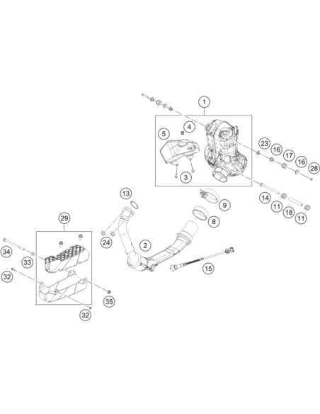 Gasket Exhaust (KTM/HVA/GG)
