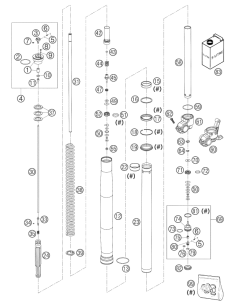 Spring 5,0 N/mm SET D=5,0mm (WP)