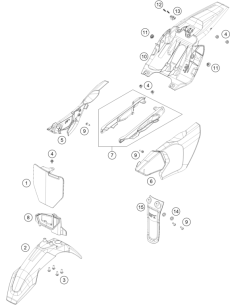 Brake Line Guide (KTM/HVA/GG)