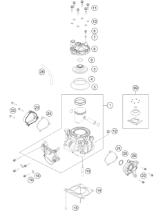 Exhaust Regulation Cover LH (KTM/HVA/GG)