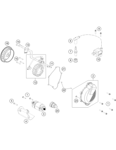 Starter Motor Cover (KTM/HVA/GG) 2