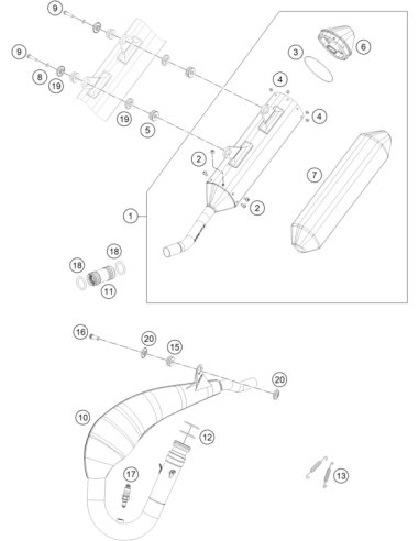 END CAP Cpl. (KTM/HVA/GG)