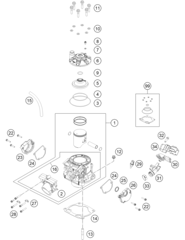 Intermediate Flange (KTM/HVA/GG)