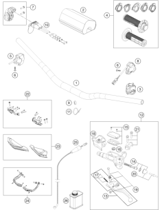Juego de Puños Abiertos ODI Lock-On Gris Original... 2