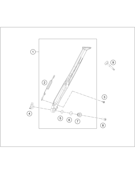Side Stand Spring (KTM/HVA/GG)