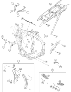 Cable Bracket (KTM/HVA/GG)