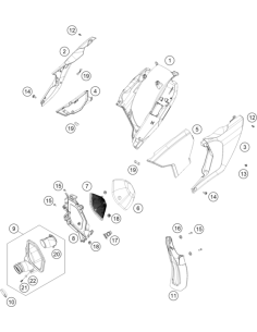 Intake Snorkel Cmpl. (KTM/HVA/GG)