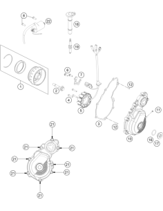 Ignition Cover (KTM/HVA/GG)