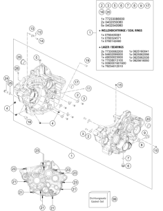 Kit De Juntas de Motor Completo KTM SXF 250 2023- +...
