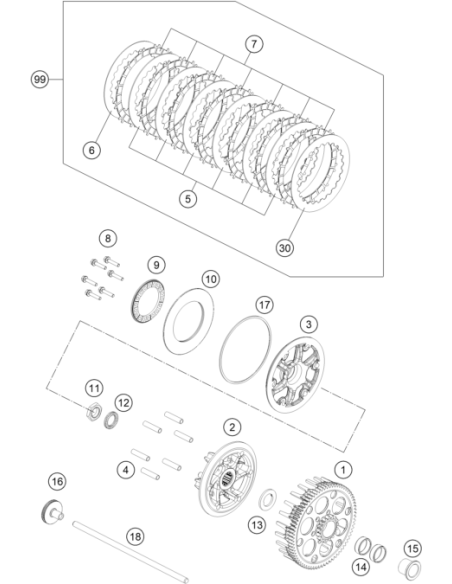 Collar Sleeve (KTM/HVA/GG) St:70