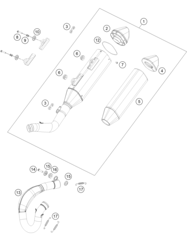 Manifold 350 SXF (KTM/HVA/GG)