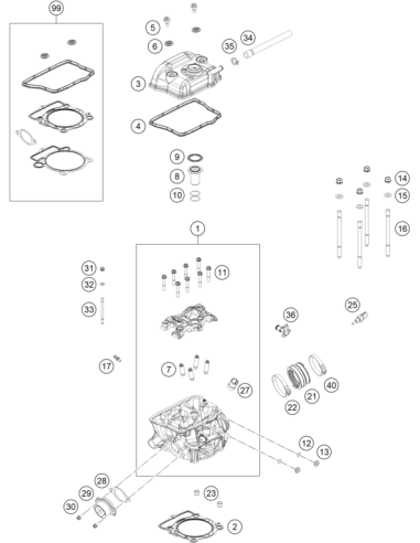 Angle Piece, Engine Breather (KTM/HVA/GG)