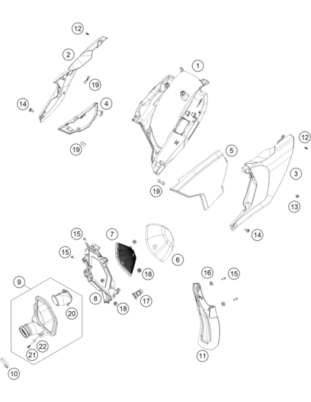 Inlet Sleeve Cmpl. (KTM/HVA/GG)