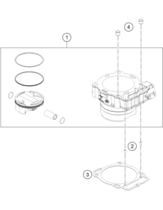 Cylinder & Piston (KTM/HVA/GG)