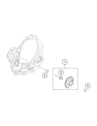 Balancer Shaft (KTM/HVA/GG)