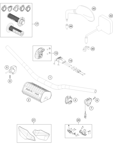 Handguard Cpl. (KTM/HVA/GG)