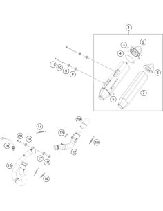 Manifold EXC / FE 500 (KTM/HVA/GG)