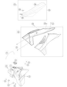 Fuel Tank (KTM/HVA/GG)