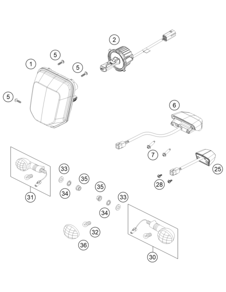 Led-unit (KTM/HVA/GG)