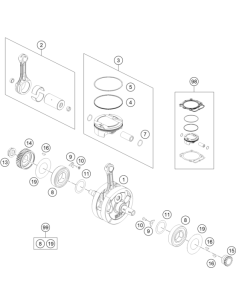 Crankshaft Cmpl. (KTM/HVA/GG)
