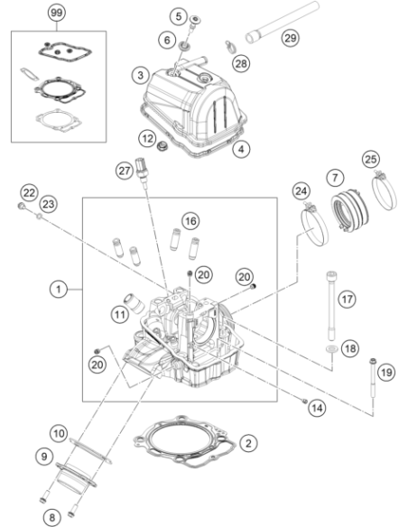 Engine Vent Hose (KTM/HVA/GG) St:60